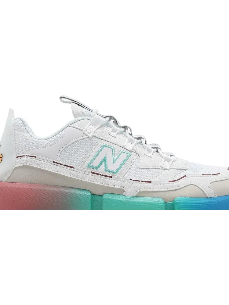 Кроссовки New Balance Jaden Smith x Vision Racer 'Hippie - White' — изображение 2 из 8, белый