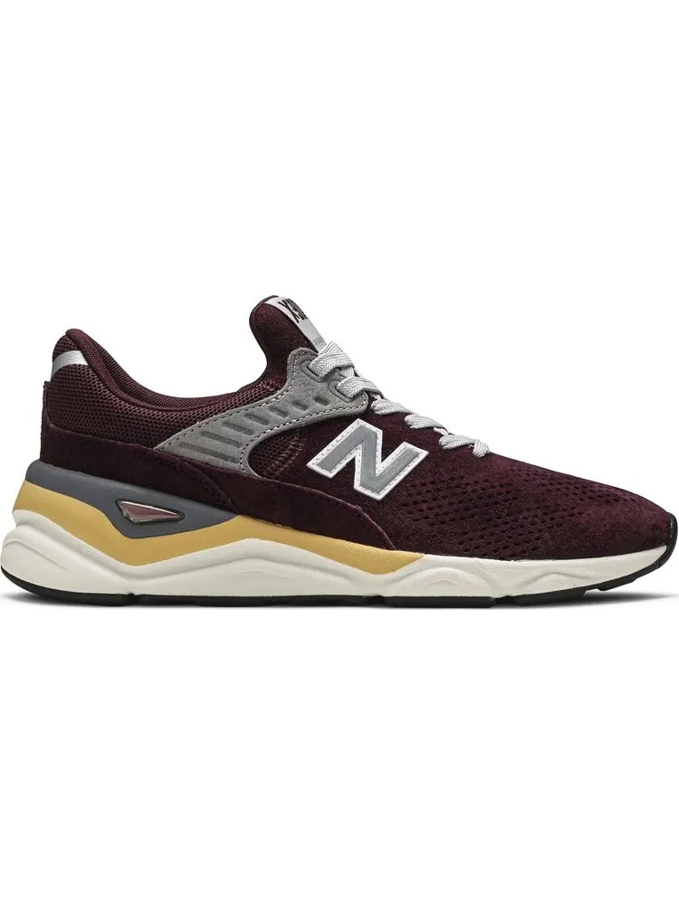Кроссовки New Balance X-90 — изображение 1 из 8, бордовый/черный