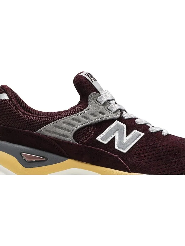 Кроссовки New Balance X-90 — изображение 2 из 8, бордовый/черный