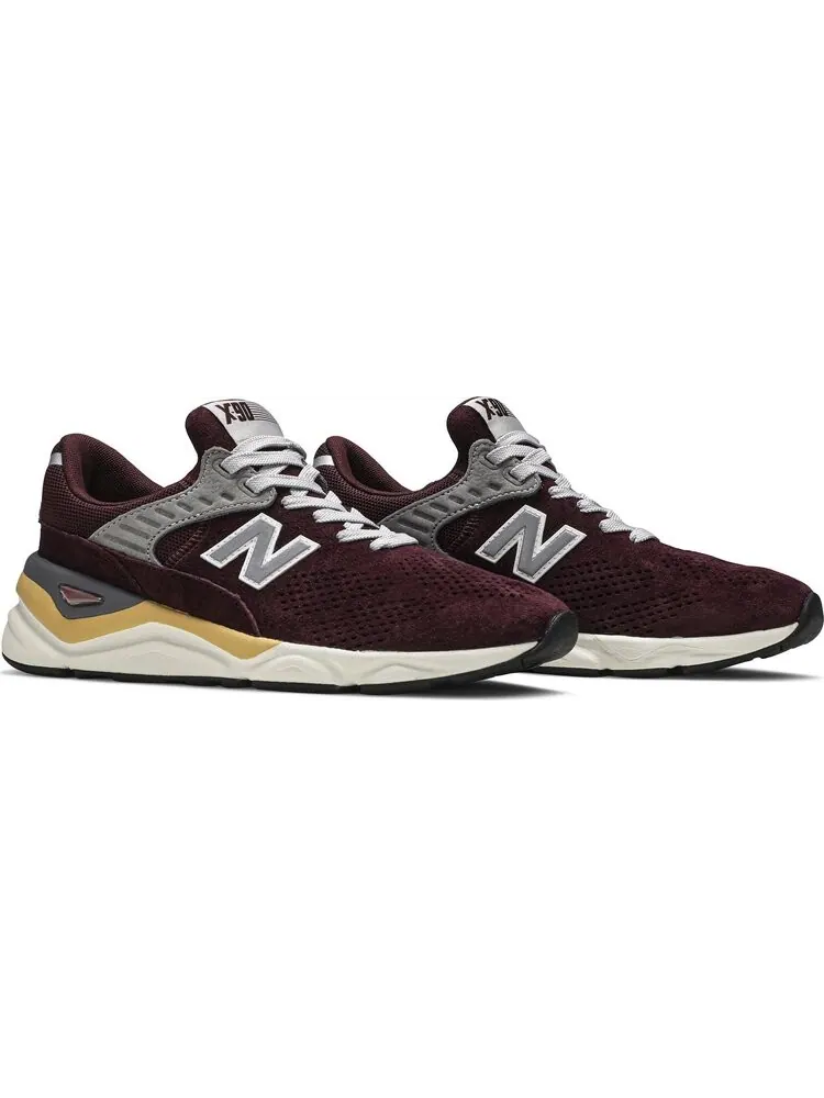 Кроссовки New Balance X-90 — изображение 8 из 8, бордовый/черный