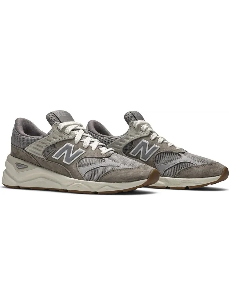 Кроссовки New Balance X-90 'Brown Ivory' — изображение 8 из 8, коричневый