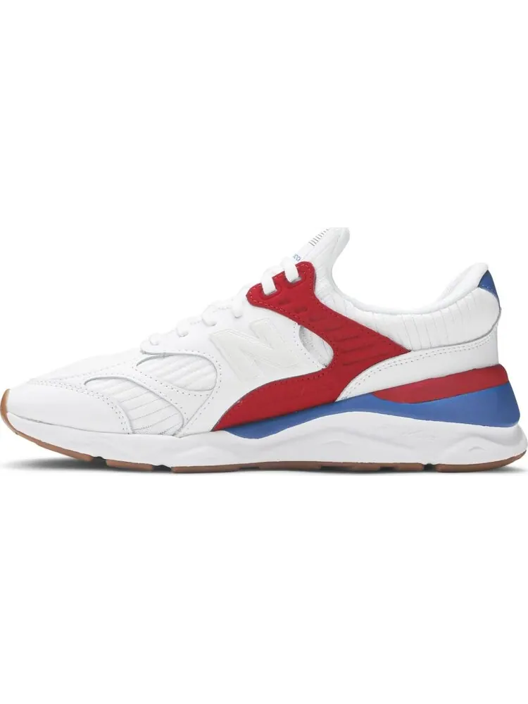 Кроссовки New Balance X-90 'White Blue Red' — изображение 3 из 8, белый