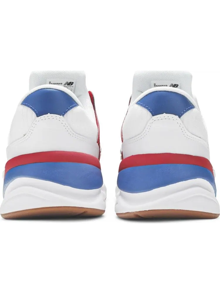 Кроссовки New Balance X-90 'White Blue Red' — изображение 6 из 8, белый