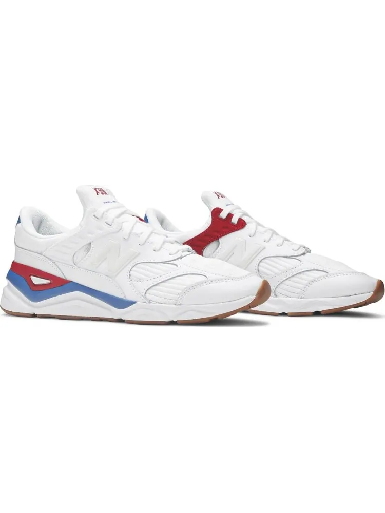 Кроссовки New Balance X-90 'White Blue Red' — изображение 8 из 8, белый