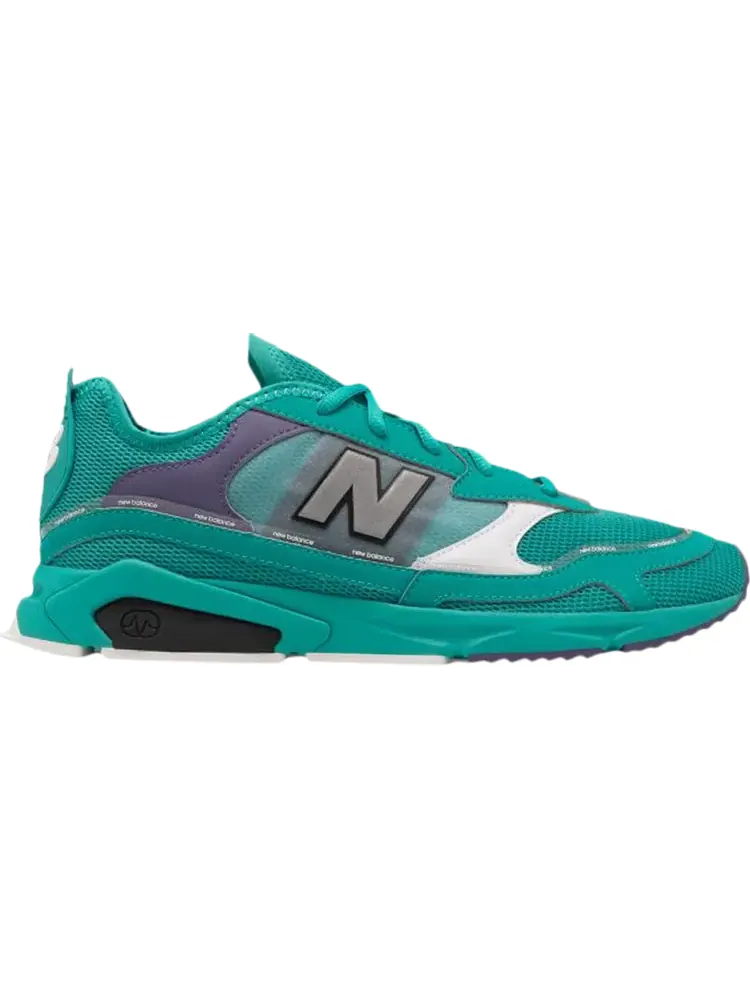Кроссовки New Balance X-Racer 'Verdite Violet Fluorite' — изображение 1 из 1, зеленый