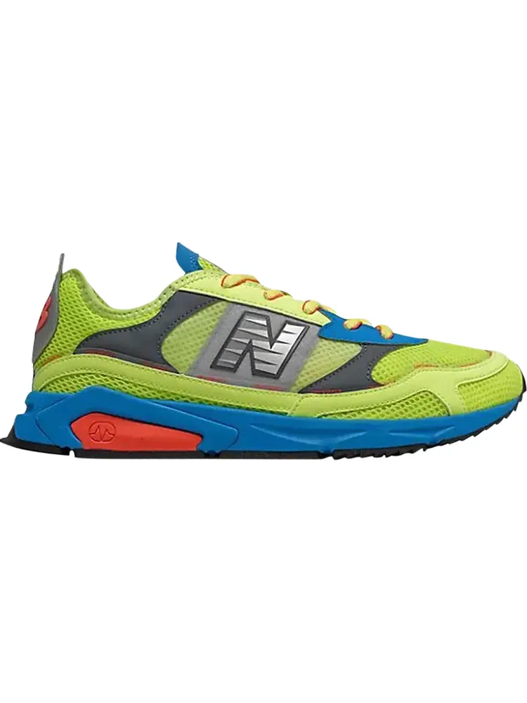 Кроссовки New Balance X-Racer 'Lemon Slush Vision Blue ' — изображение 1 из 1, зеленый