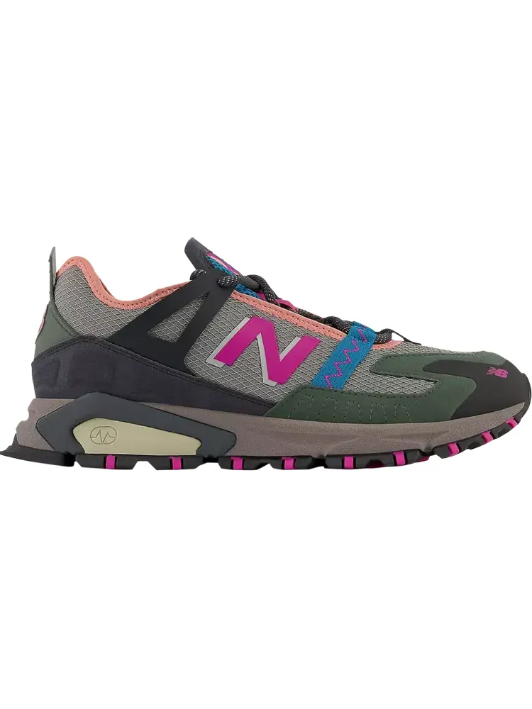 Кроссовки New Balance X-Racer 'Marblehead Exuberant Pink' — изображение 1 из 1, серый