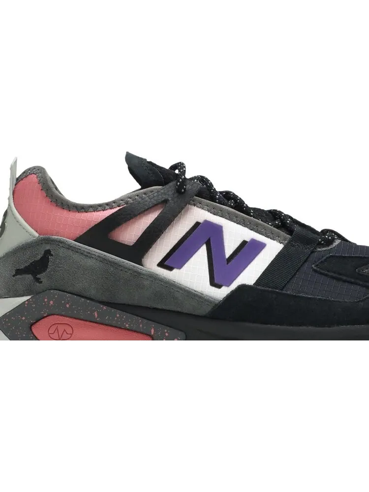 Кроссовки New Balance Atmos x Staple Pigeon x X-Racer 'Grey Pink' — изображение 2 из 8, серый