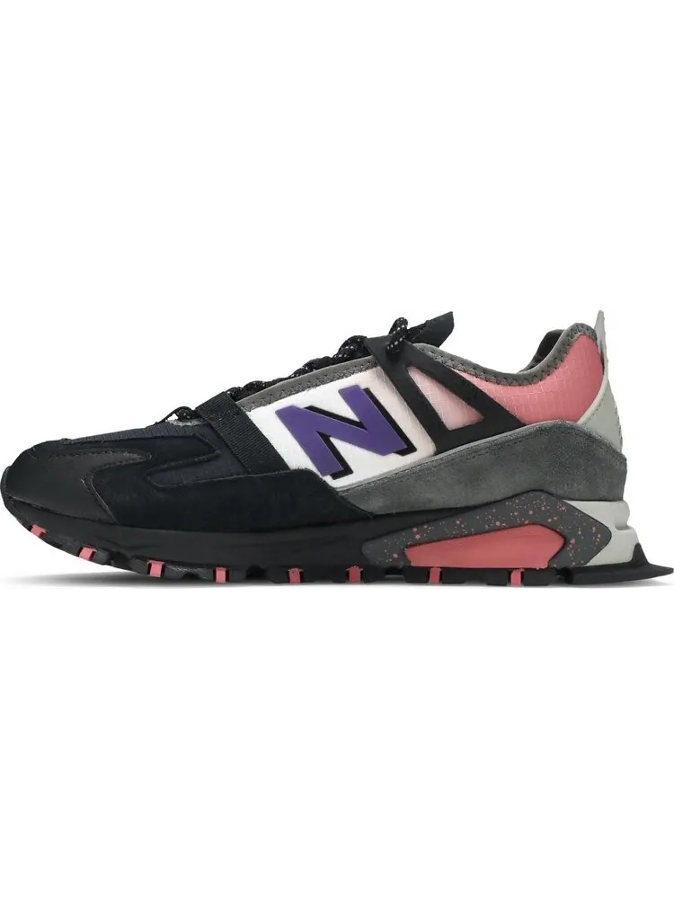 Кроссовки New Balance Atmos x Staple Pigeon x X-Racer 'Grey Pink' — изображение 3 из 8, серый