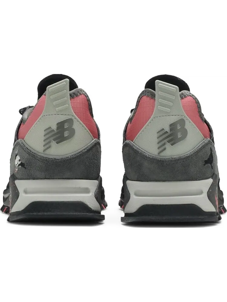 Кроссовки New Balance Atmos x Staple Pigeon x X-Racer 'Grey Pink' — изображение 6 из 8, серый