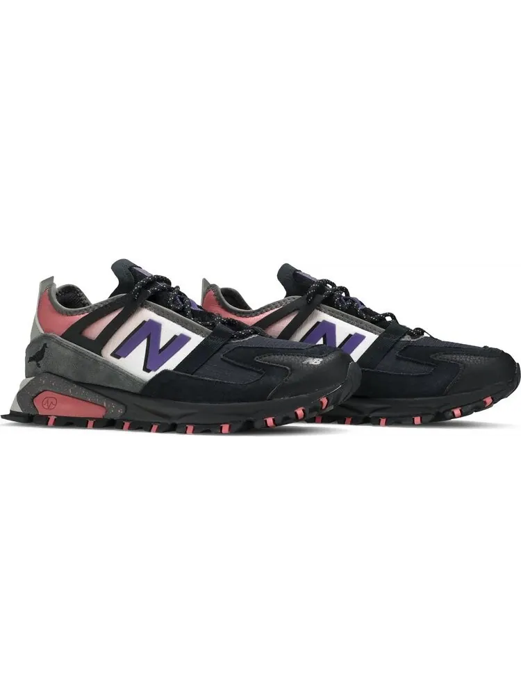 Кроссовки New Balance Atmos x Staple Pigeon x X-Racer 'Grey Pink' — изображение 8 из 8, серый