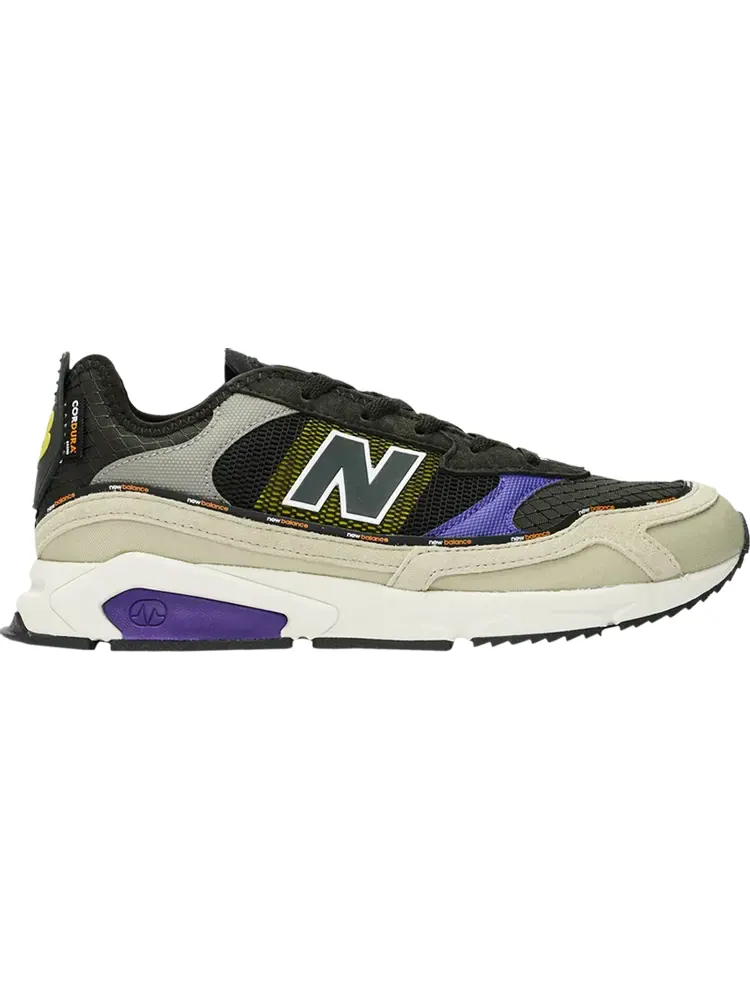 Кроссовки New Balance X-Racer 'Olive Purple' — изображение 1 из 1, зеленый
