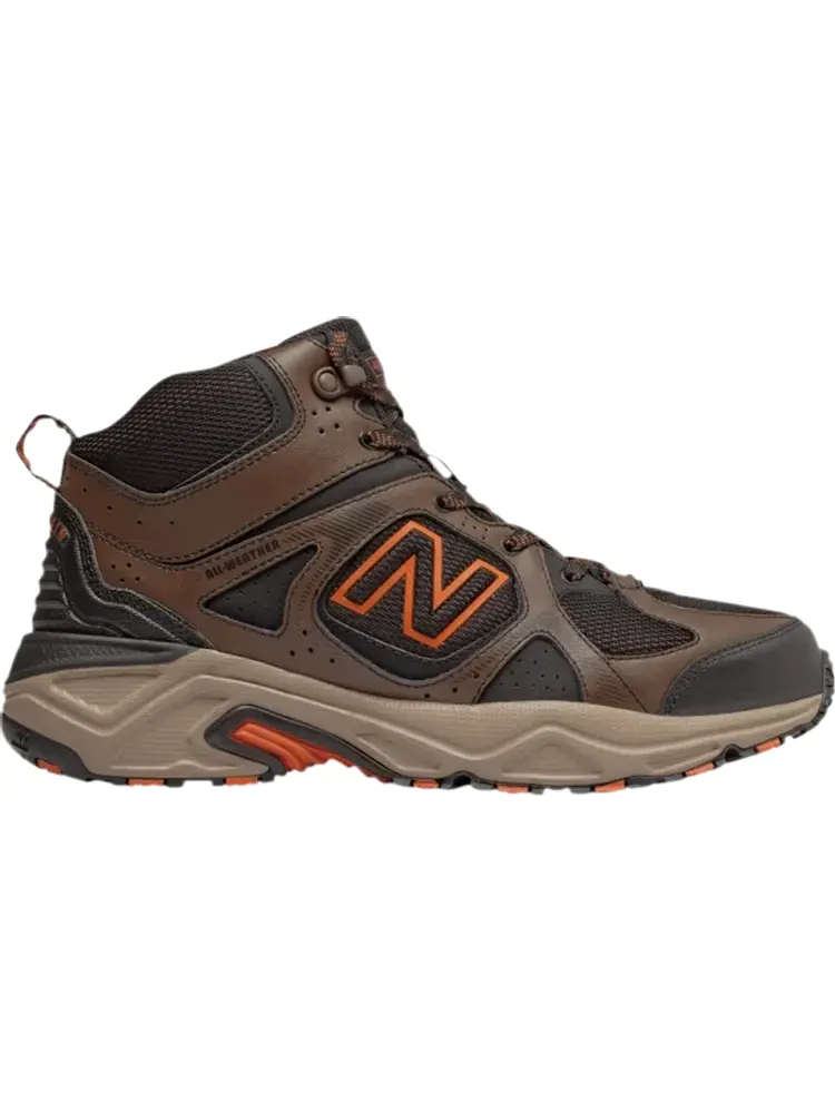 Кроссовки New Balance 481v3 Mid Trail Runner 4E Wide 'Brown' — изображение 1 из 1, коричневый