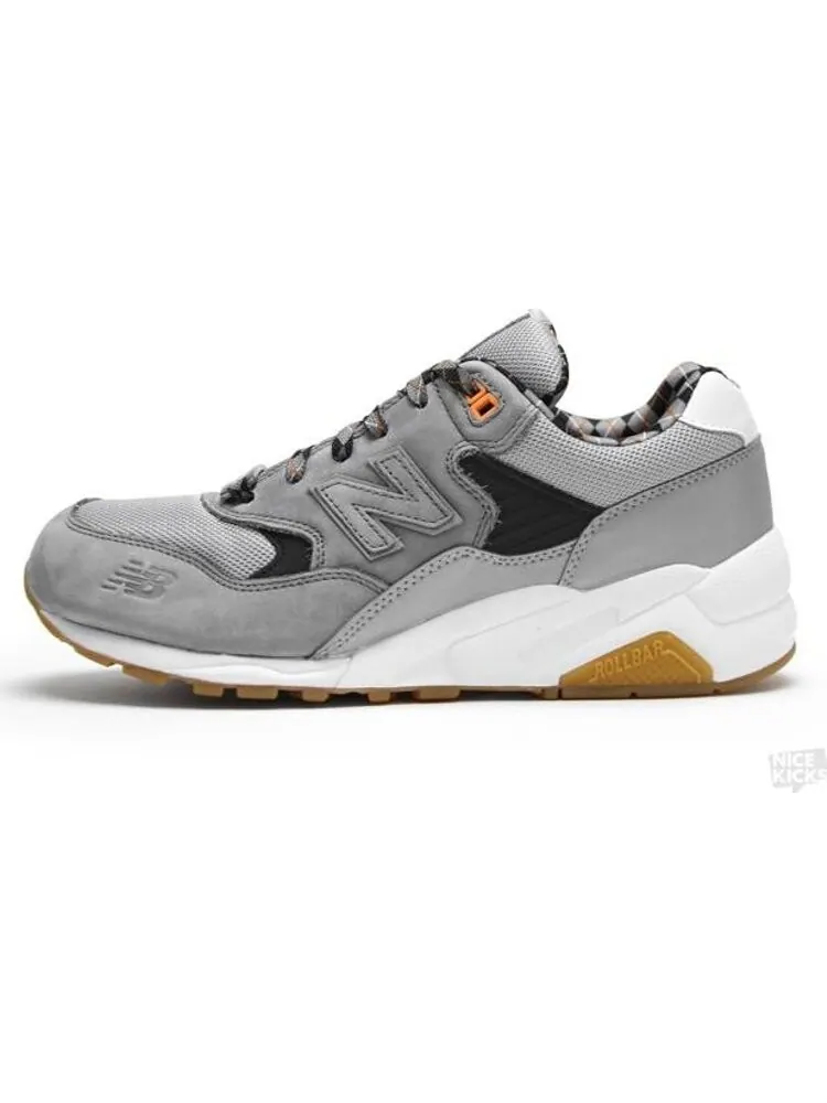 Кроссовки New Balance Burn Rubber x 580 — изображение 3 из 7, серый