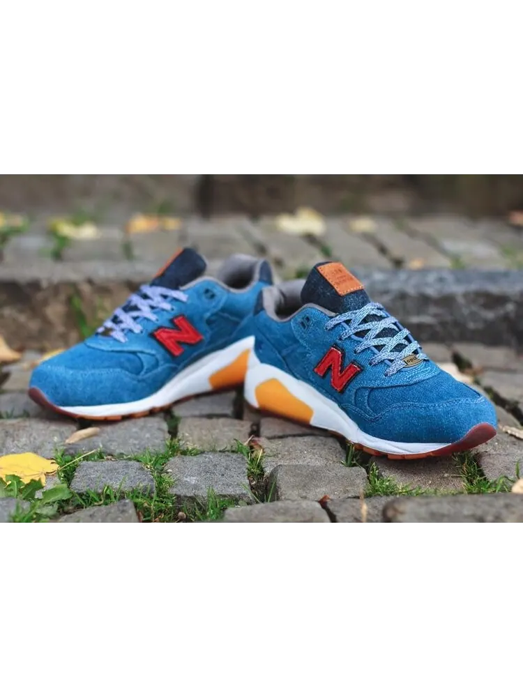Кроссовки New Balance Capsule x 580 'Canadian Tuxedo' — изображение 5 из 6, синий