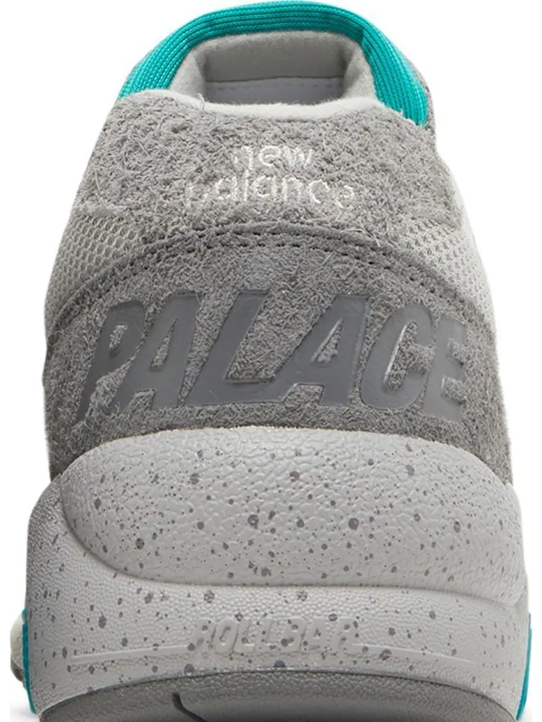 Кроссовки New Balance Palace x 580 'Gargoyle Lapis Blue' — изображение 7 из 8, серый