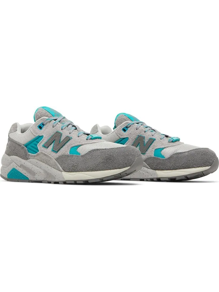 Кроссовки New Balance Palace x 580 'Gargoyle Lapis Blue' — изображение 8 из 8, серый