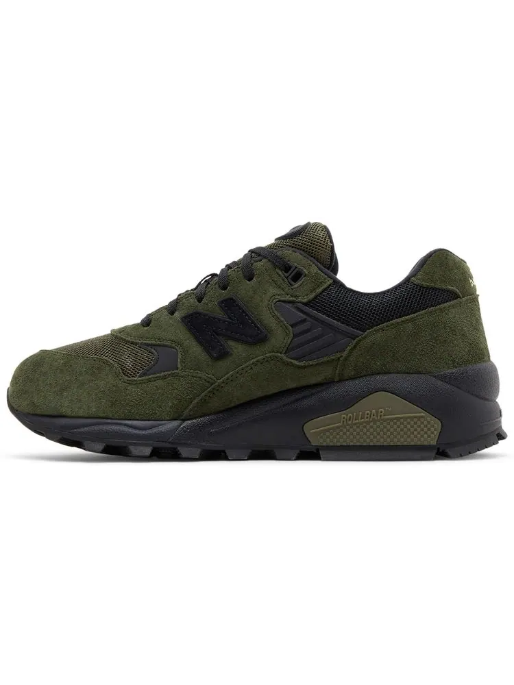 Кроссовки New Balance 580 GORE-TEX 'Kombu Black' — изображение 3 из 8, зеленый