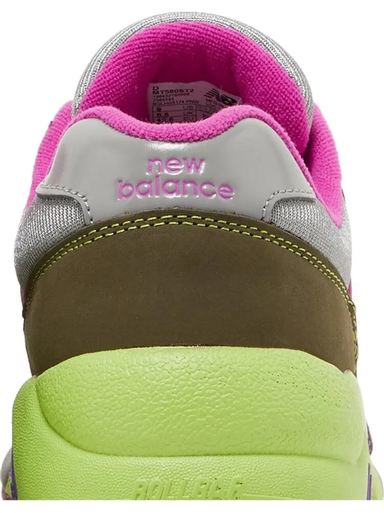 Кроссовки New Balance Stray Rats x 580 'Tribute to 2007 - Dark Moss' — изображение 7 из 8, зеленый