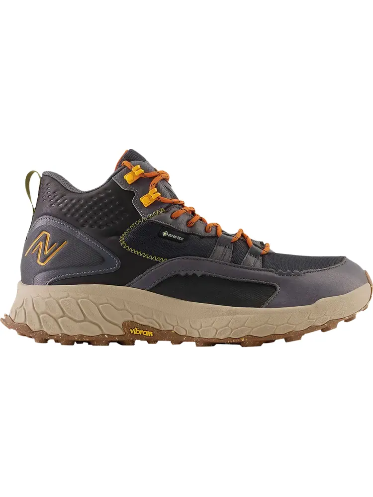 Кроссовки Fresh Foam X Hierro Mid GORE-TEX 2E Wide 'Black Hot Marigold' — изображение 1 из 1, черный