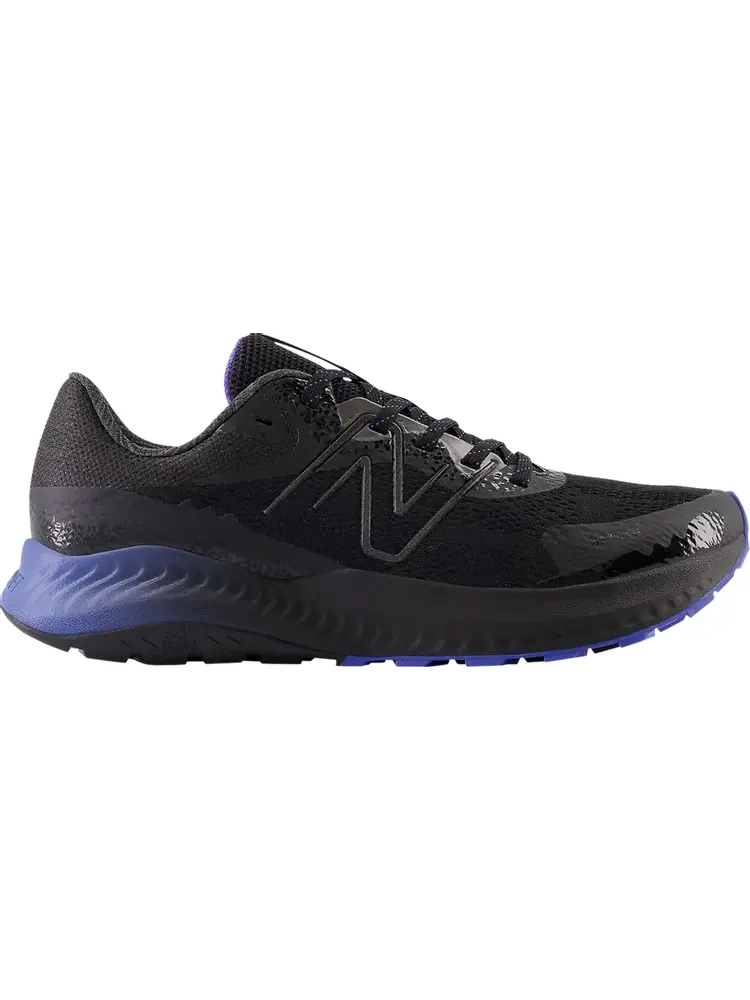 Кроссовки DynaSoft Nitrel v5 2E Wide 'Black Electric Indigo' — изображение 1 из 1, черный