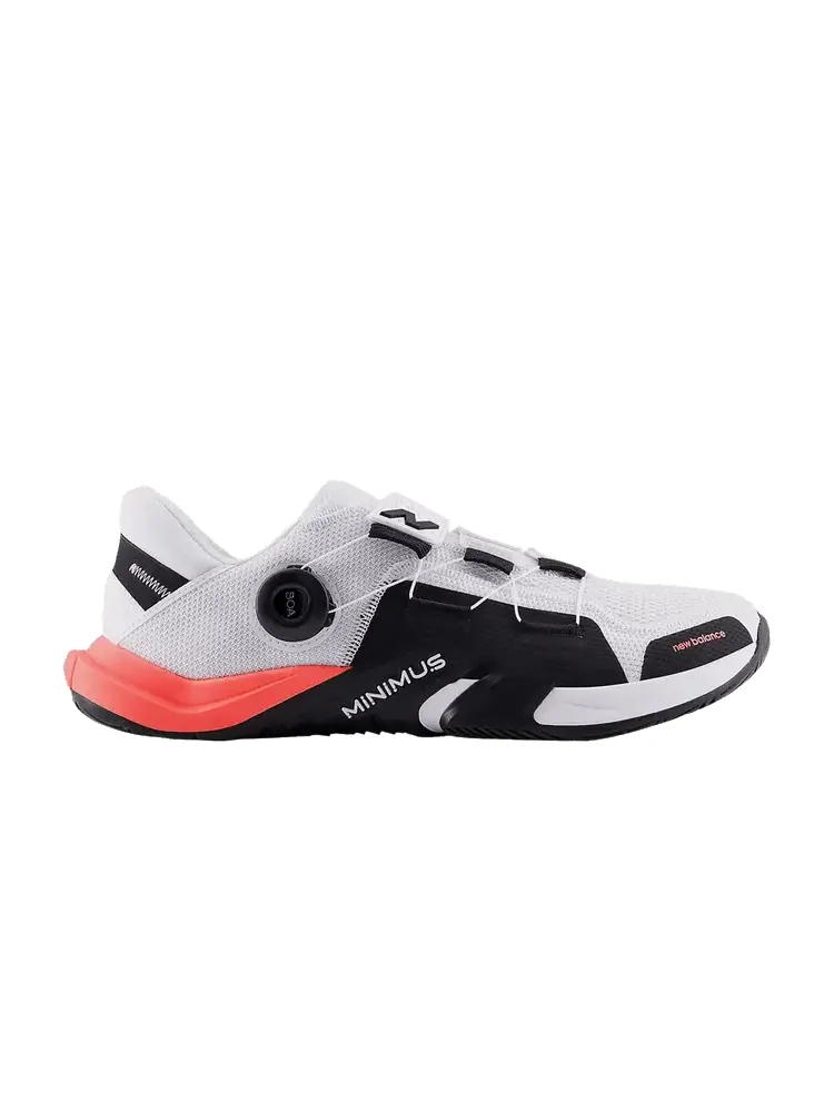 Кроссовки New Balance Minimus TR BOA v2 'White Black Urgent Red' — изображение 1 из 1, белый/черный/красный