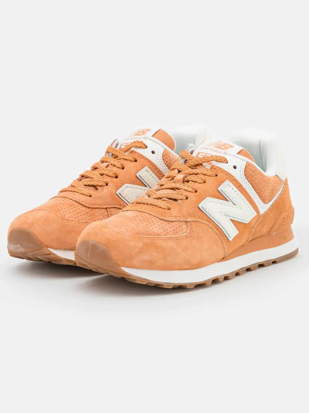 Кроссовки New Balance WL574NB — изображение 2 из 6, светло-коричневый/белый