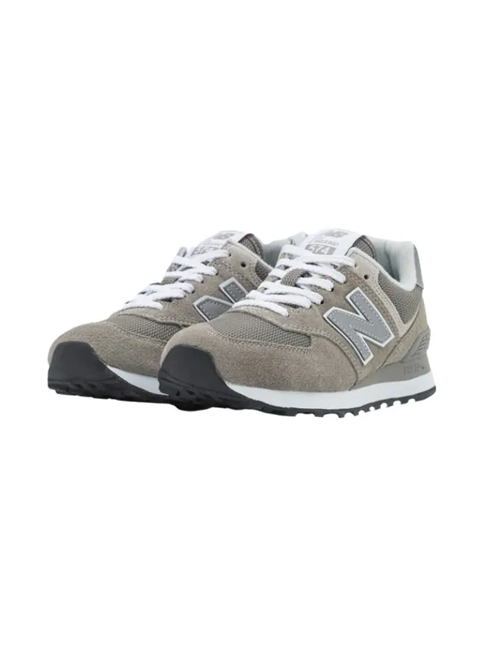 Женские кроссовки New Balance 574 коричнево-серые — изображение 2 из 6