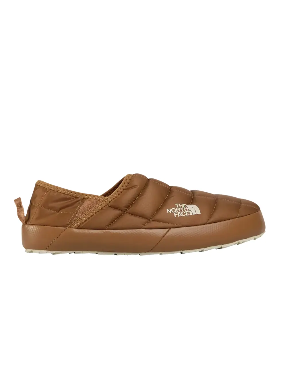 Женские ботинки The North Face Thermoball Traction Mule 5 короткие стеганые — изображение 1 из 1, песочный