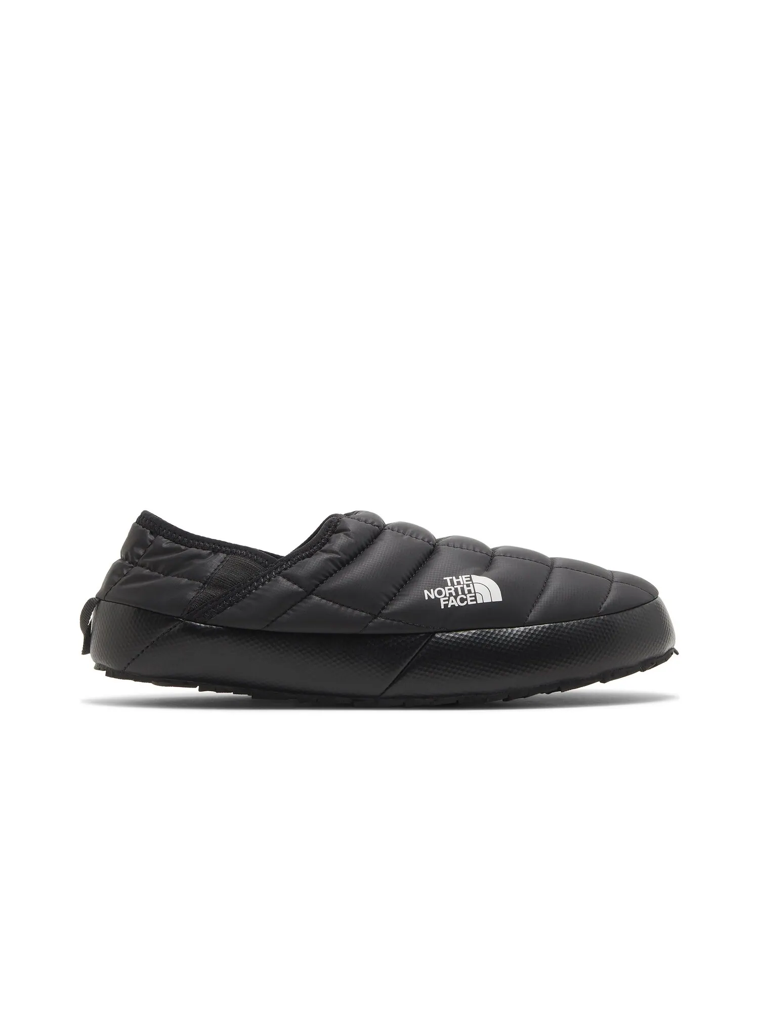Женские ботинки The North Face Thermoball Traction Mule стеганые короткие — изображение 1 из 8, черный/белый