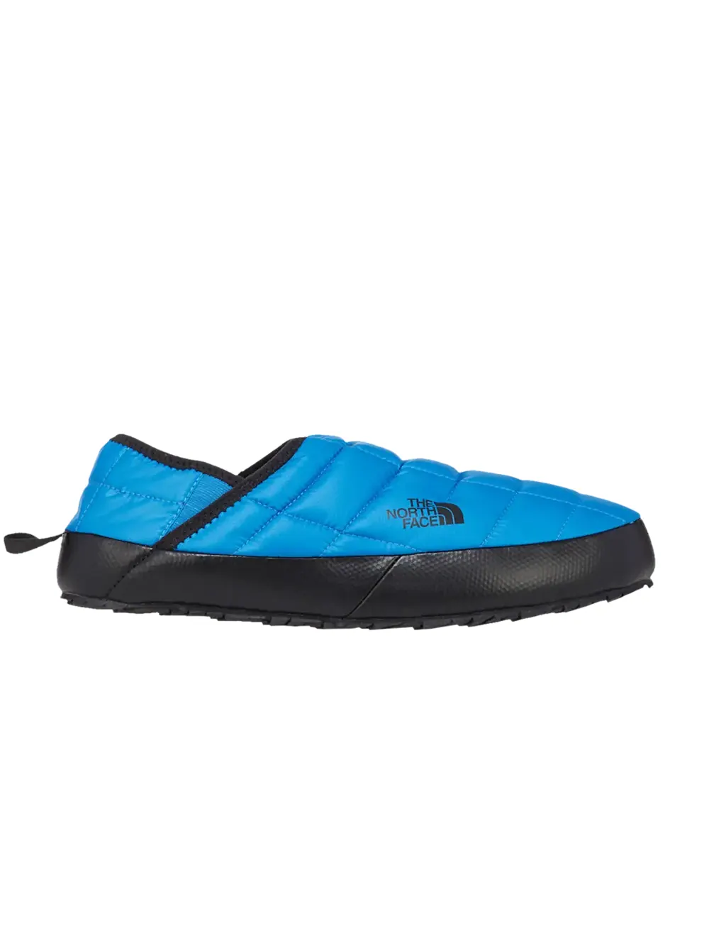 Женские ботинки The North Face Thermoball Traction Mule 5 стеганые короткие — изображение 1 из 1, прозрачный синий/черный