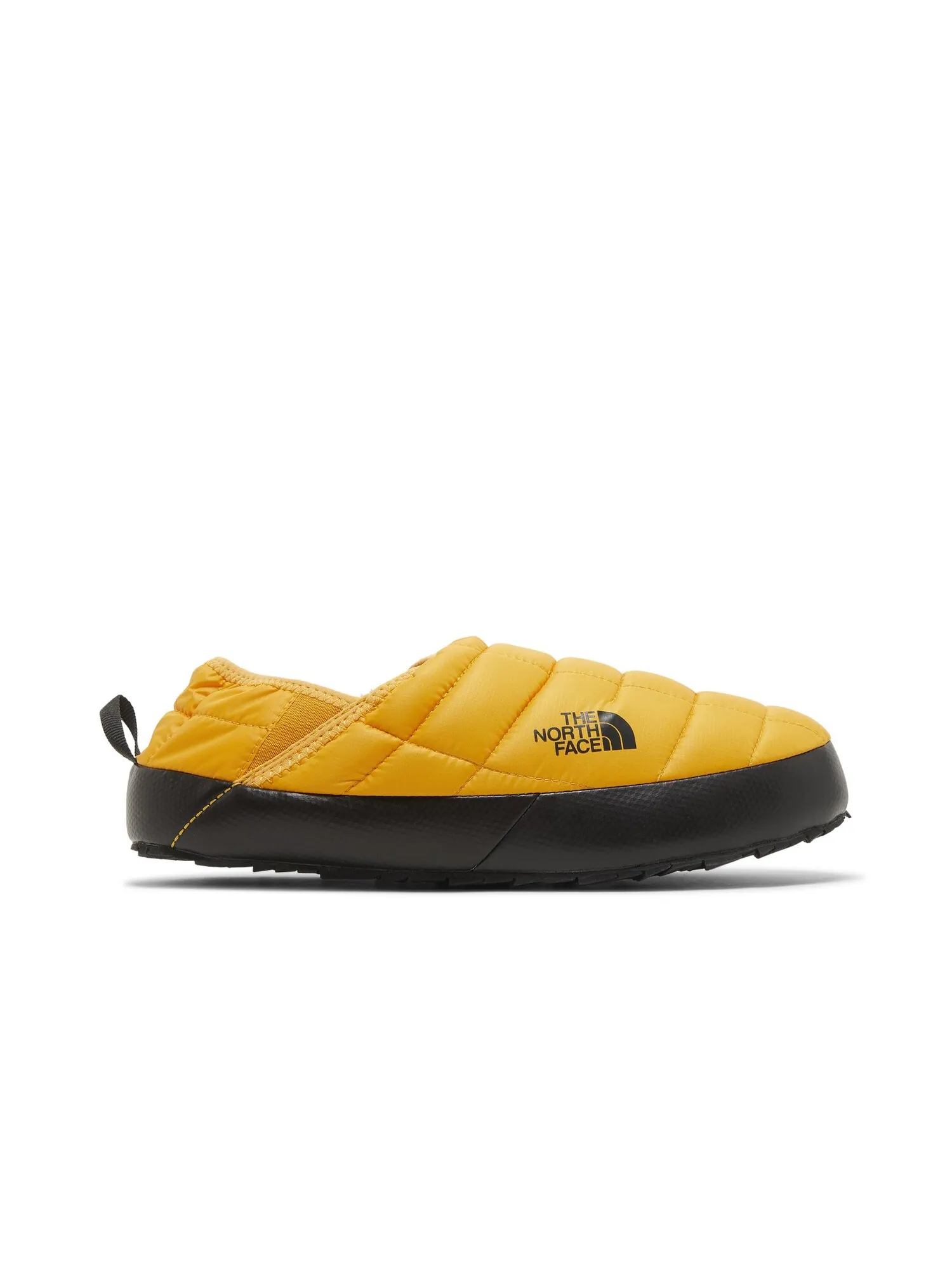 Женские ботинки The North Face Thermoball Traction Mule 5 короткие стеганые — изображение 1 из 8, золотистый/черный