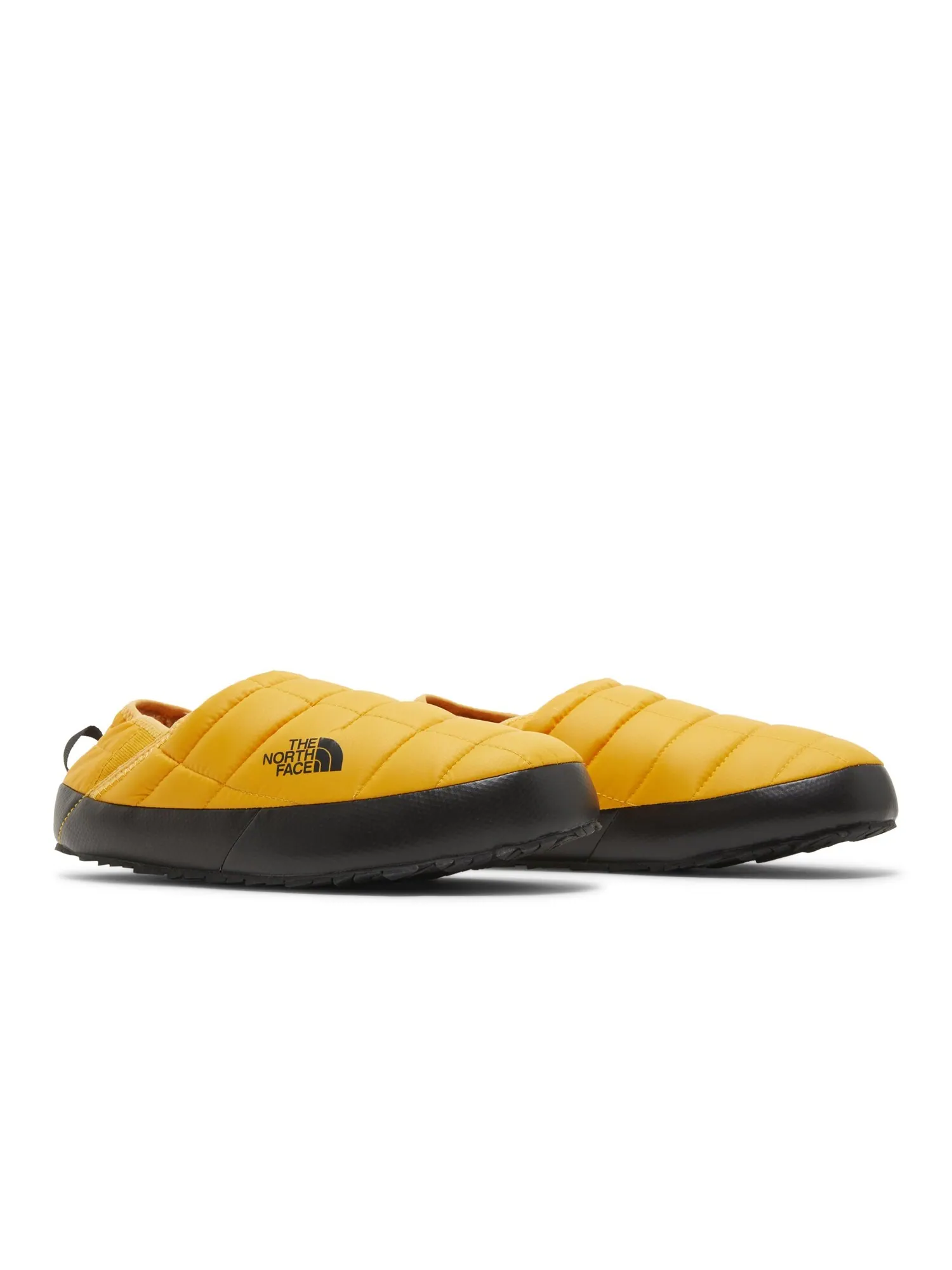 Женские ботинки The North Face Thermoball Traction Mule 5 короткие стеганые — изображение 8 из 8, золотистый/черный