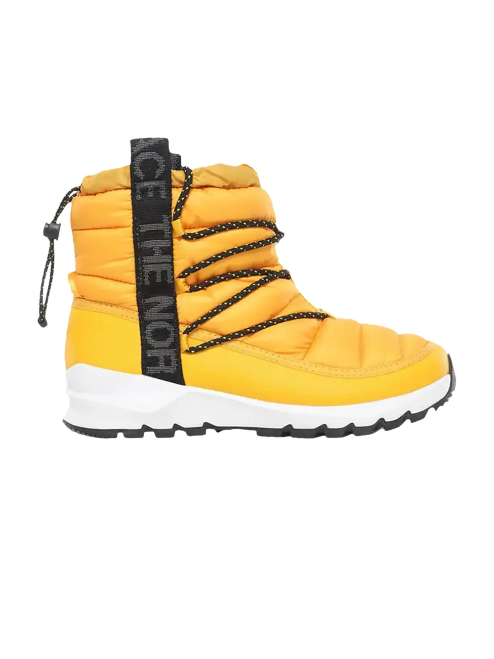Женские ботинки The North Face Thermoball стеганые из рипстопа — изображение 1 из 1, золото
