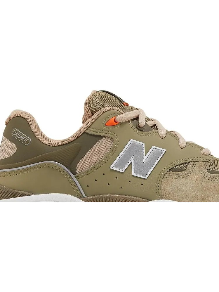 Кроссовки New Balance Tiago Lemos x Numeric 1010 'Grey Yellow' — изображение 2 из 8, серый