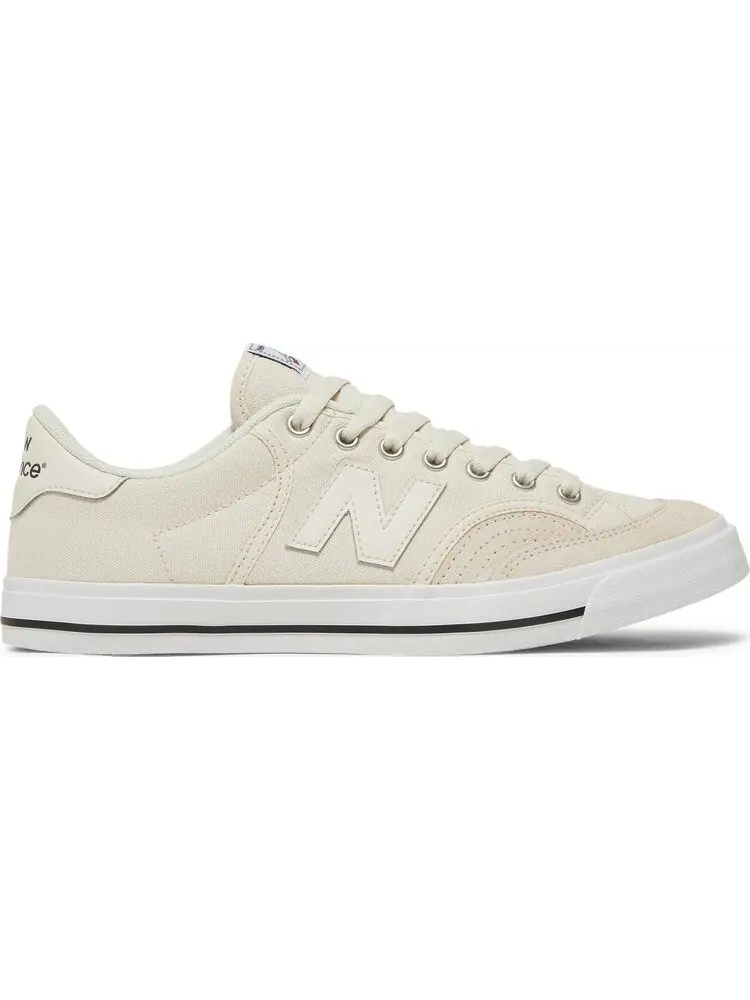 Кроссовки New Balance Numeric 212 'White Red' — изображение 1 из 8, бежевый