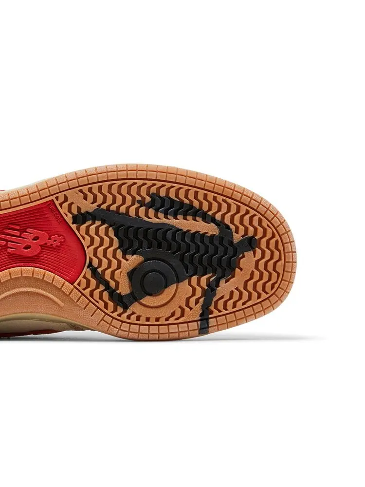 Кроссовки New Balance Chocolate Skateboards x Numeric 480 Sea Salt Red — изображение 5 из 6, красный