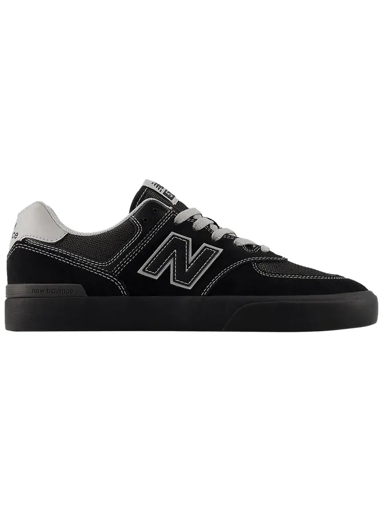 Кроссовки New Balance Numeric 574 Vulc — изображение 1 из 1, черный/серый
