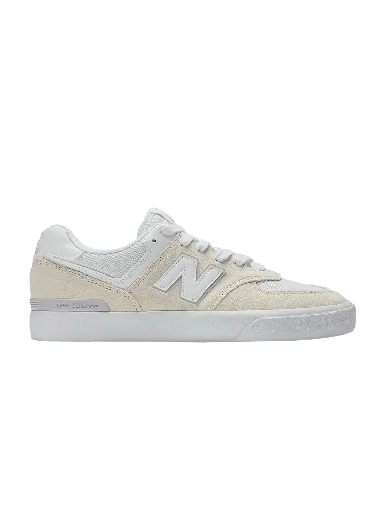 Кроссовки New Balance Numeric 574 Vulc — изображение 1 из 1, кремовый/белый