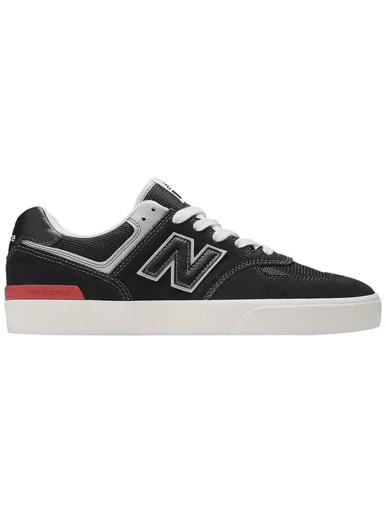 Кроссовки New Balance Numeric 574 Vulc — изображение 1 из 1, черный/белый