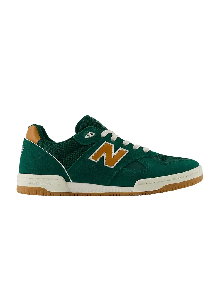 Кроссовки New Balance Tom Knox x Numeric 600 Marsh Green Tan — изображение 1 из 1, зеленый бежевый
