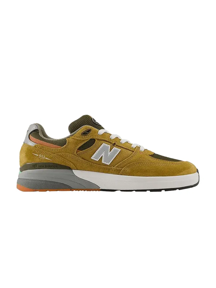 Кроссовки Andrew Reynolds x Numeric 933 2E Wide 'Camel Dark Brown' — изображение 1 из 1, темный коричневый