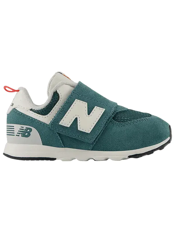 Кроссовки New Balance 574 New-B Hook & Loop Toddler 'New Spruce Blast Red' — изображение 1 из 1, красный