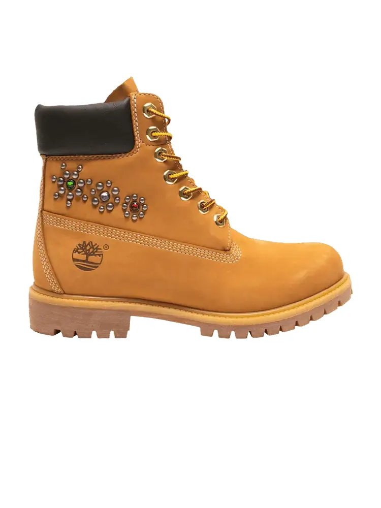 Ботинки мужские Timberland из нубука — изображение 1 из 1, желто-коричневый