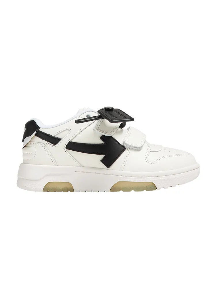 Кроссовки Off-White Off-White Out of Office Straps Kids 'White Black' — изображение 1 из 1, белый/черный