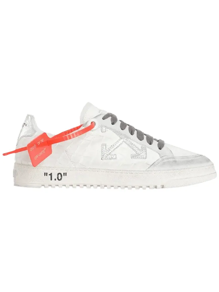 Кроссовки Off-White 2.0 'Silver Crocodile' — изображение 1 из 1, белый