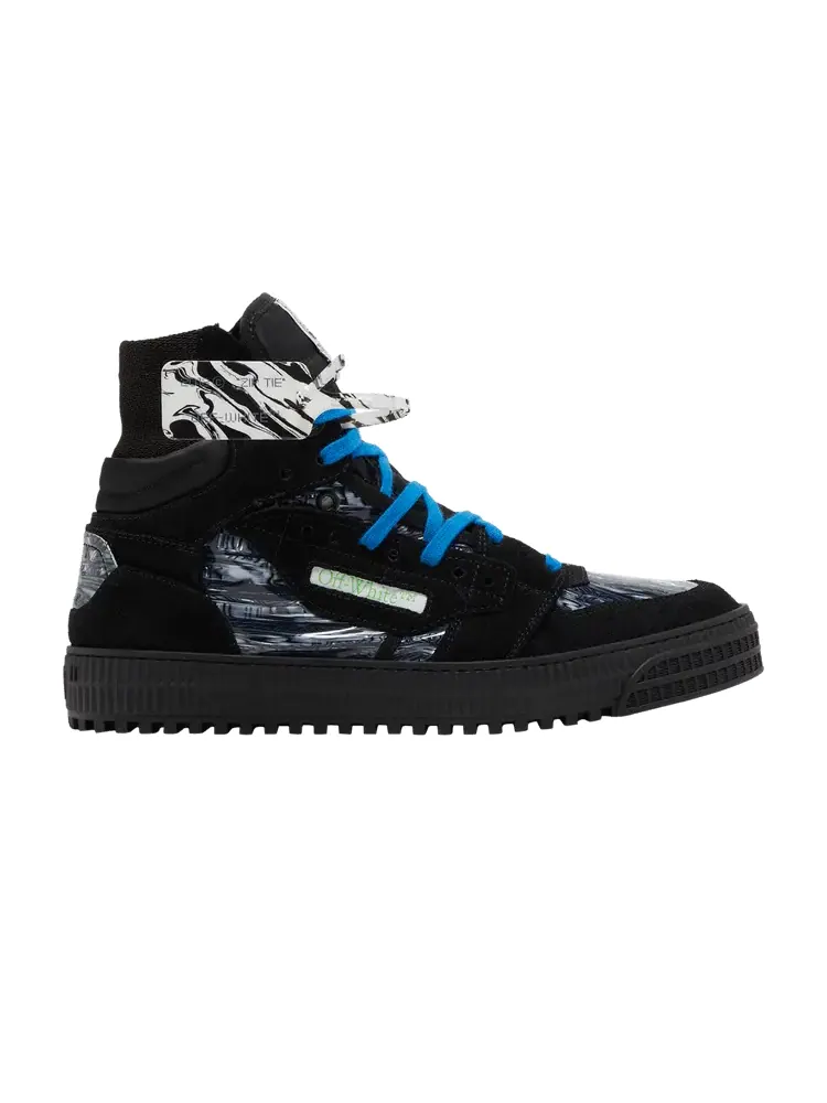 Кроссовки Off-White Off-White Off-Court High 'Black Optical White' — изображение 1 из 9, черный/белый