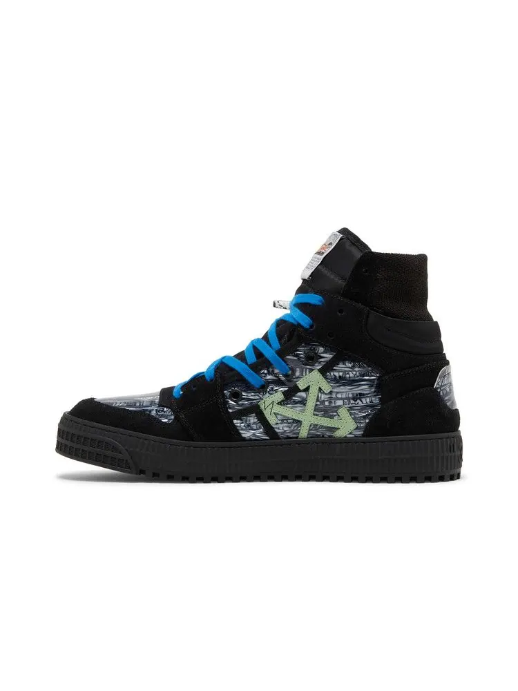 Кроссовки Off-White Off-White Off-Court High 'Black Optical White' — изображение 4 из 9, черный/белый
