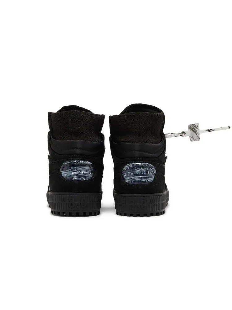 Кроссовки Off-White Off-White Off-Court High 'Black Optical White' — изображение 7 из 9, черный/белый