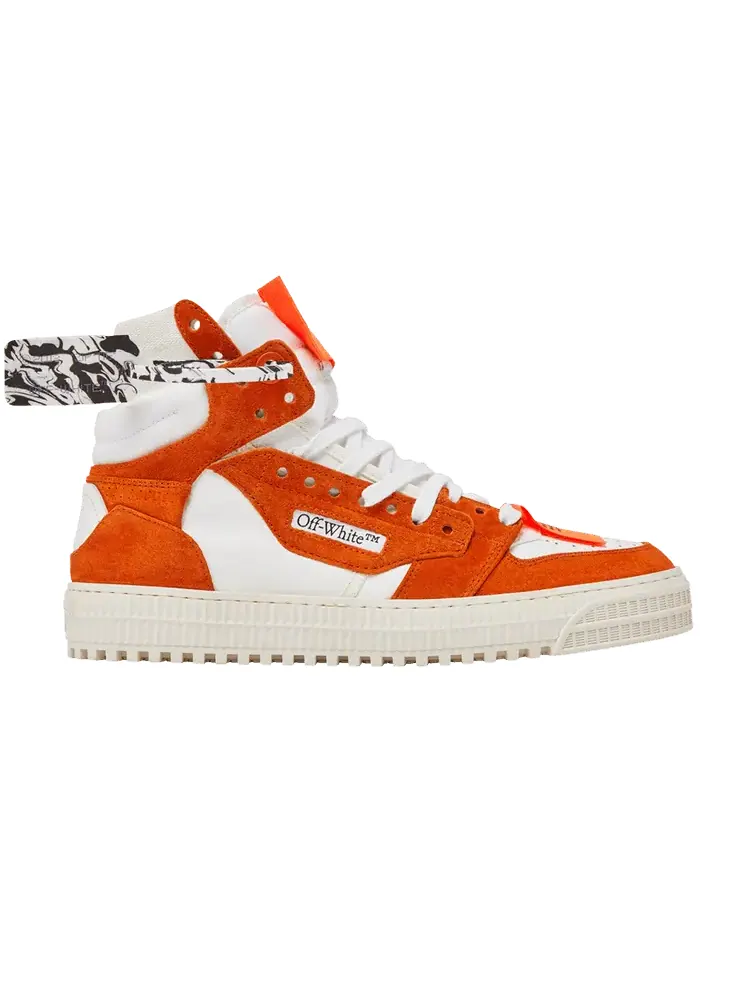 Кроссовки Off-White Off-White Off-Court 3.0 High 'White Orange' — изображение 1 из 9, белый/оранжевый